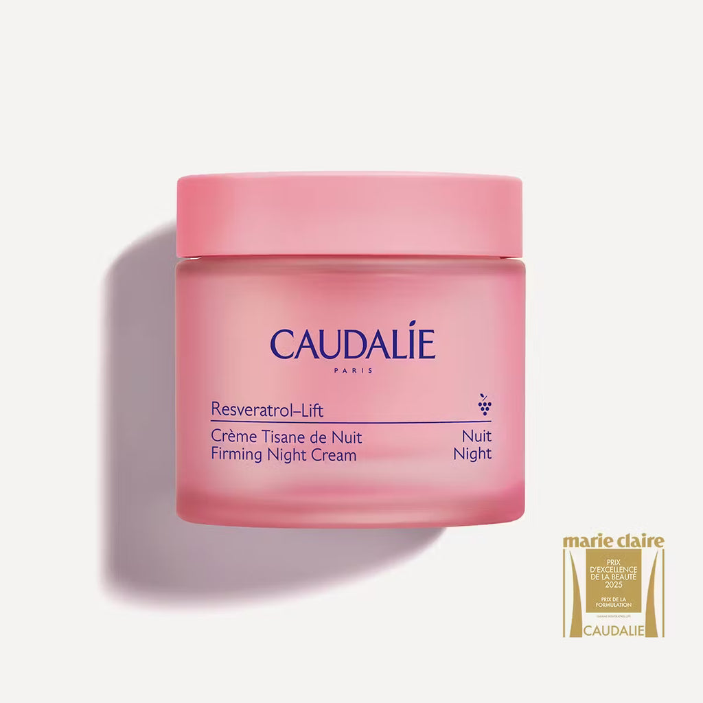 CAUDALIE Resveratrol-Lift Crème Tisane de Nuit au Resvératrol, alternative au Rétinol 50 ml