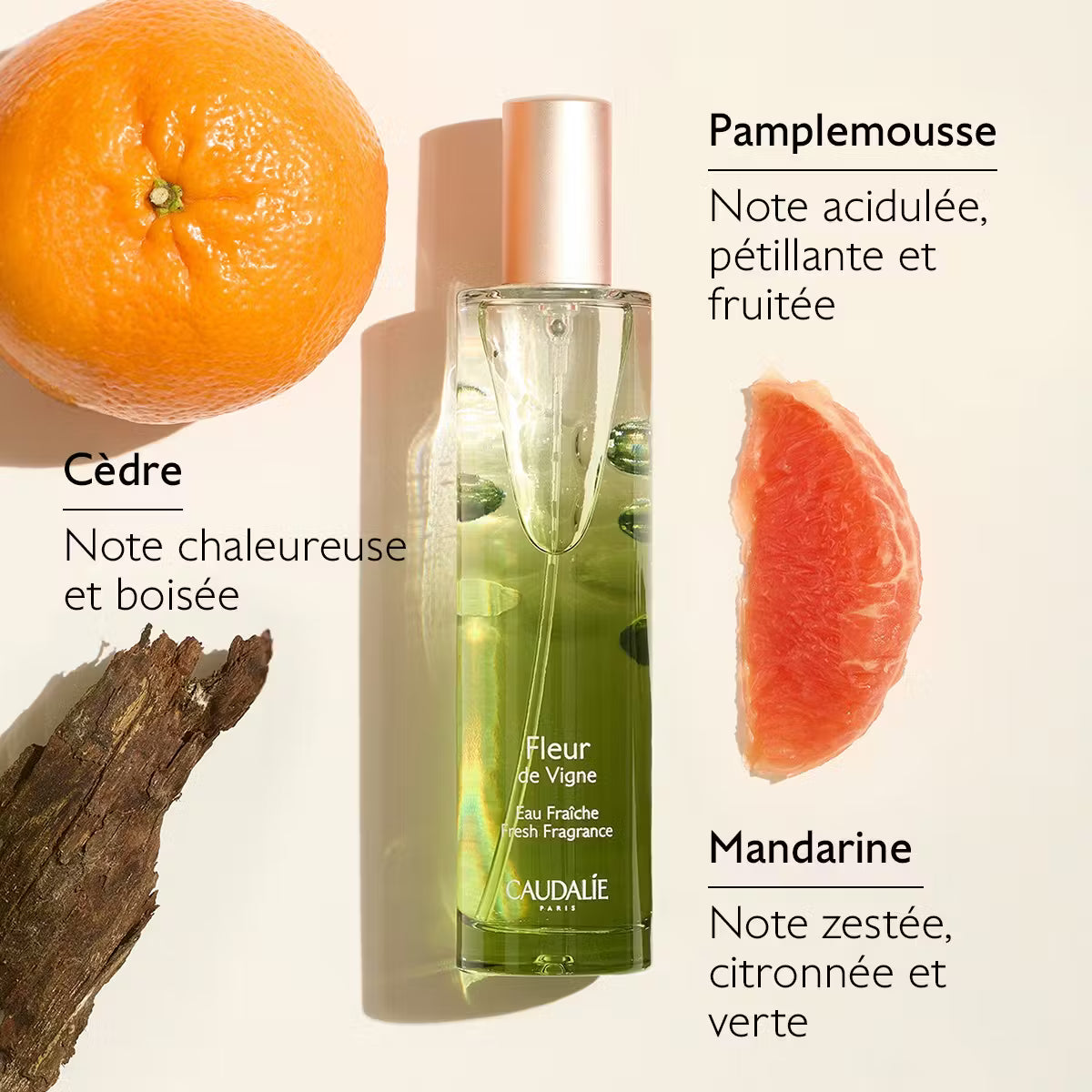 CAUDALIE- Eau Fraîche Fleur de Vigne 50 Ml