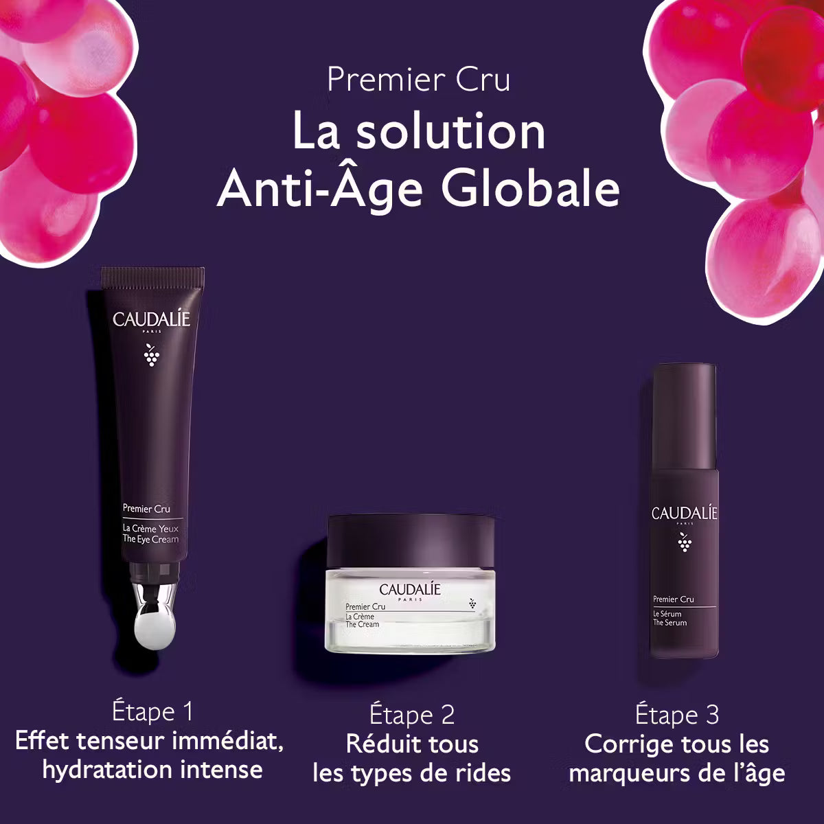 CAUDALIE Premier cru Coffret Solution Anti-Âge Global