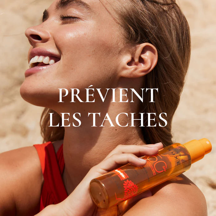 NUXE SUN Huile Solaire Bronzante Haute Protection SPF30 visage et corps 150 Ml