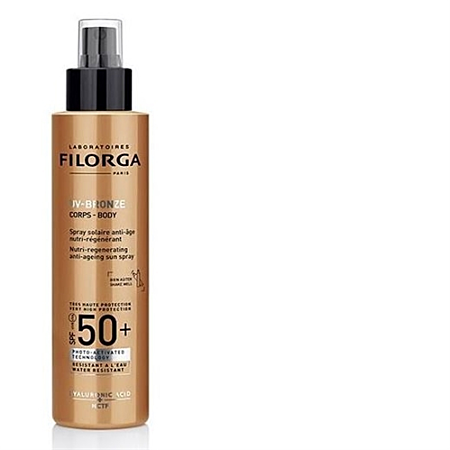 FILORGA UV-Bronze Corps Spray Solaire Anti-Âge Nutri-Régénérant SPF 50+ 150 ml