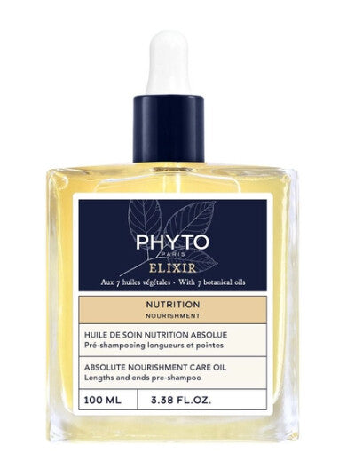 PHYTO Elixir Huile De Soin Nutrition Absolue Pré-Shampooing 100ml- promo