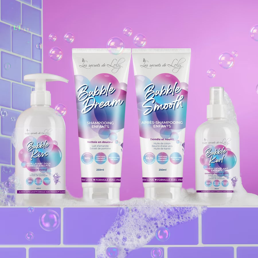 LES SECRETS DE LOLY Après-Shampooing enfants Bubble Smooth - 250ml