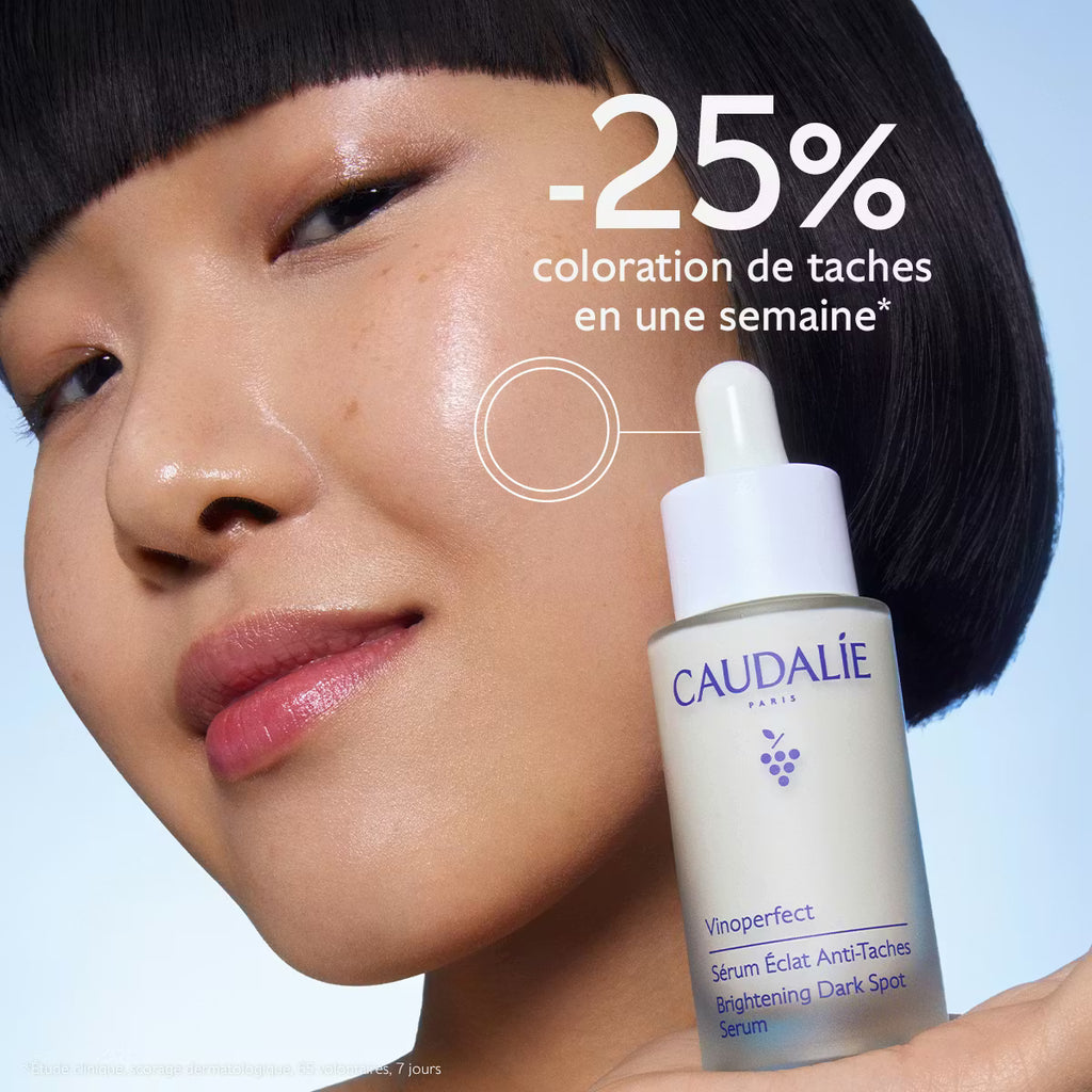 CAUDALIE Vinoperfect Sérum Éclat Anti-Taches à la Viniférine, alternative à la Vitamine C - 30ml