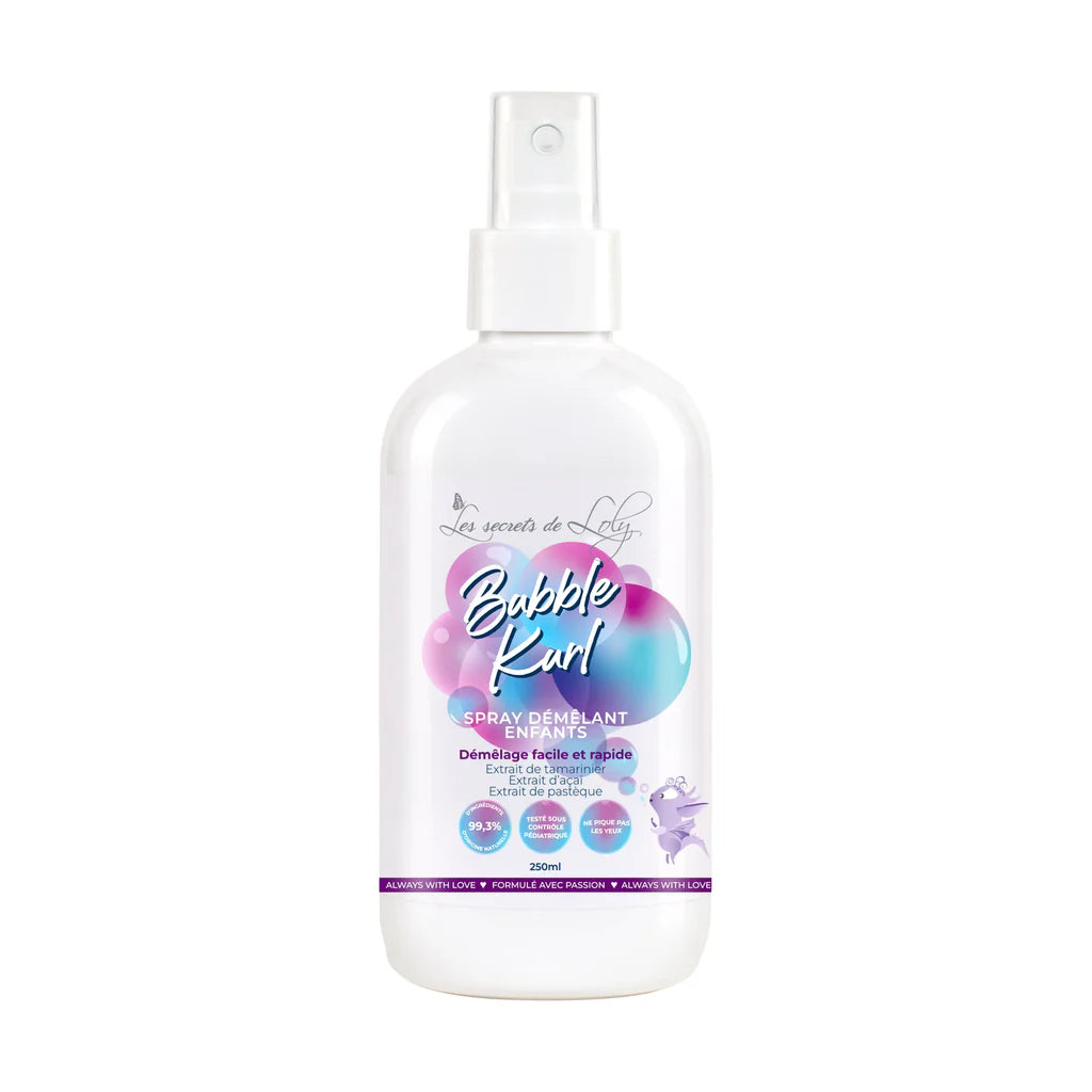 LES SECRETS DE LOLY Bubble Kurl Spray démêlant enfants 250 ml