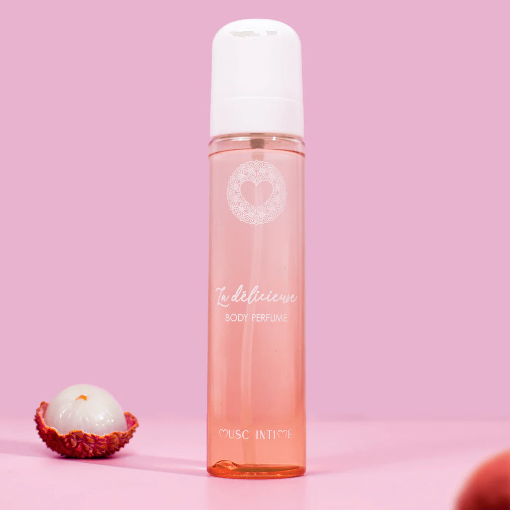 MUSC INTIME  Brume corps Sweet Litchi La Délicieuse - 120ml