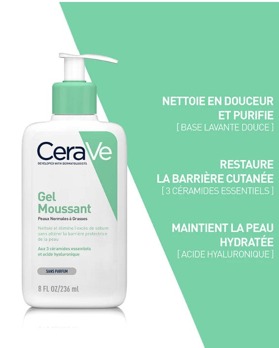 CERAVE GEL MOUSSANT 236 ML