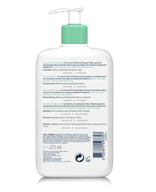 CERAVE GEL MOUSSANT 236 ML
