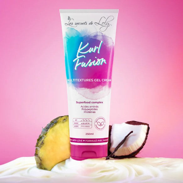 LES SECRETS DE LOLY Kurl Fusion Gel crème coiffant nourrissant et hydratant - 250ml