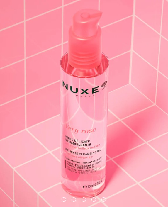 NUXE VERY ROSE Huile Délicate Démaquillante 150 ML