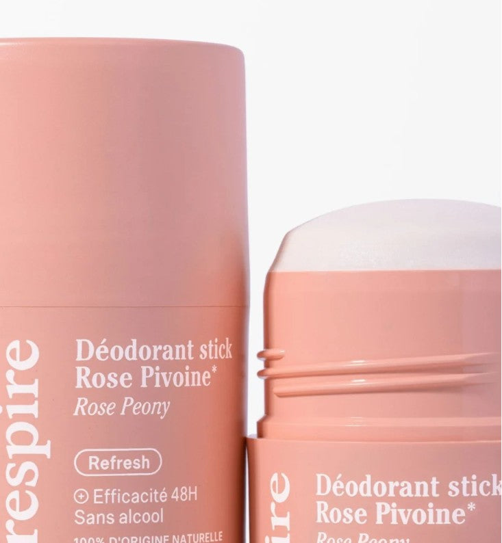 RESPIRE Déodorant stick Rose Pivoine 50 G