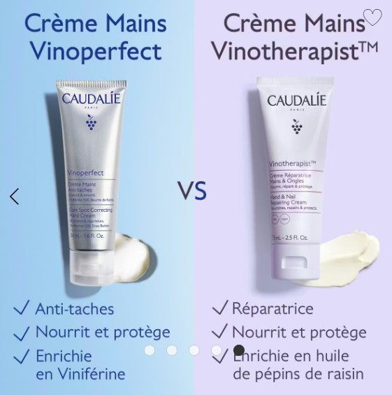 CAUDALIE Vinoperfect Crème Mains Anti-Taches 50 Ml