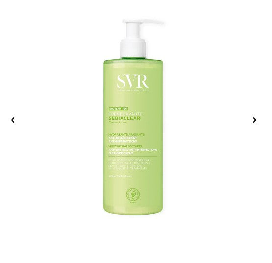 SVR  SEBIACLEAR | Peaux à tendance acnéique Crème lavante 400 Ml
