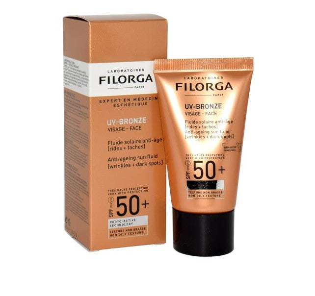 FILORGA UV BRONZE PROTECTION SOLAIRE VISAGE SPF50+ 40ML