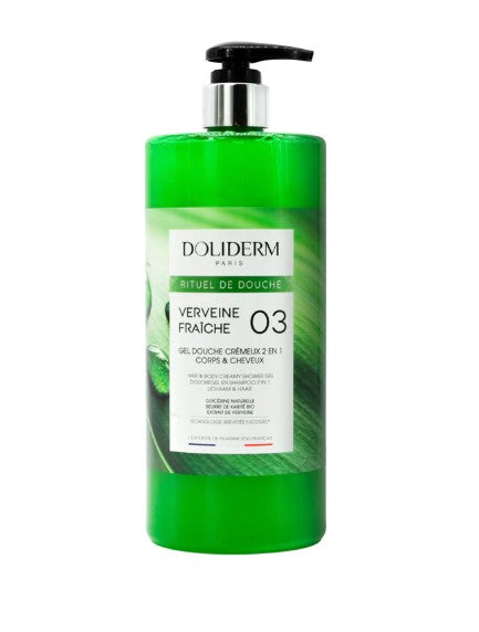 DOLIDERM Gel douche L'imparfait Verveine Fraîche 200 ml