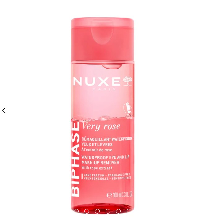 NUXE VERY ROSE Démaquillant Waterproof Yeux et Lèvres - Biphase