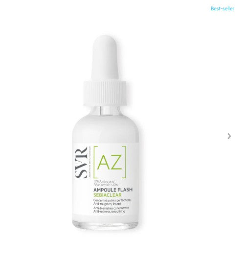 SVR SEBIACLEAR | Peaux à tendance acnéique Ampoule Flash 30 ML