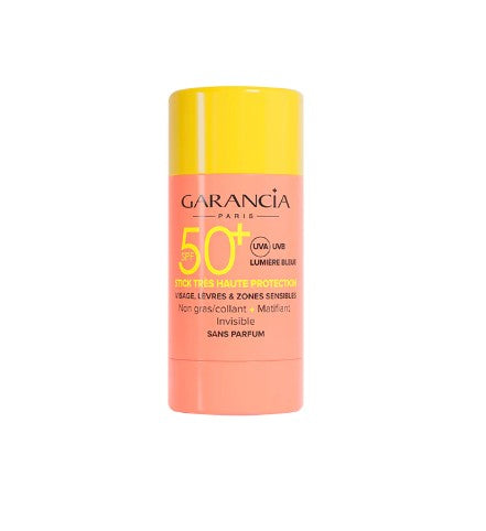 GARANCIA [ STICK SOLAIRE INVISIBLE  SPF50+- Stick très haute protection solaire Stick très haute protection solaire 15G
