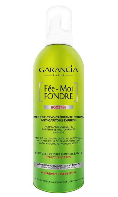 GARANCIA [ Fée-Moi FONDRE ] BOOSTÉE- Mousse cryo-crépitante corps anti-capiton express  400 ML