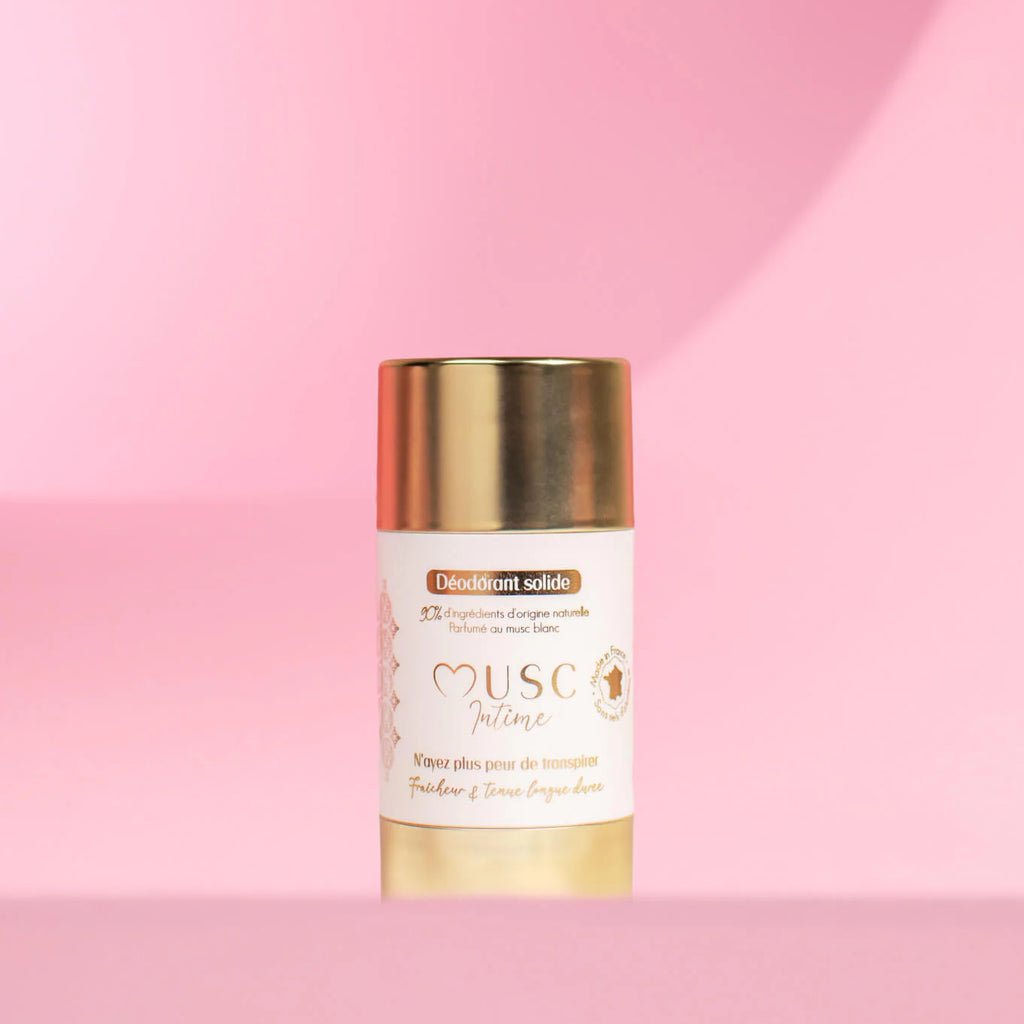 MUSC INTIME Déodorant Naturel au Monoï - La Rayonnante 50 g