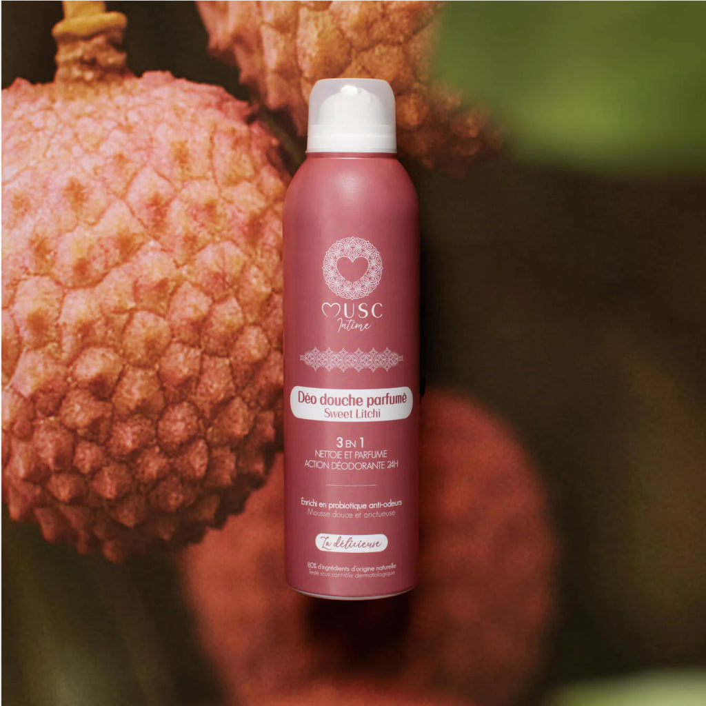 MUSC INTIME Déo douche parfumé sweet Litchi 200 ml