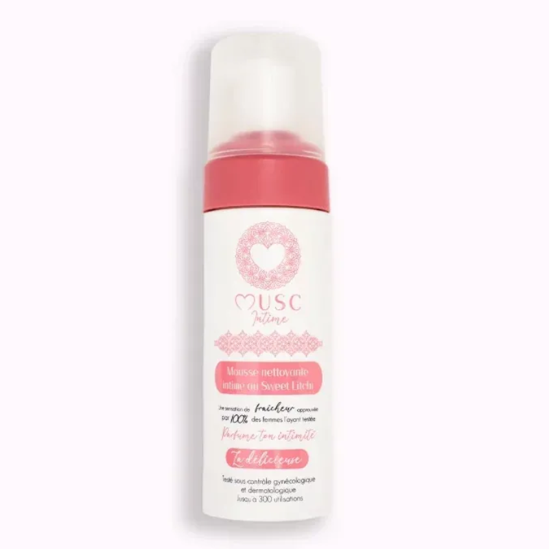 Musc Intime Mousse Nettoyante Intime Sweet Litchi 150 ml