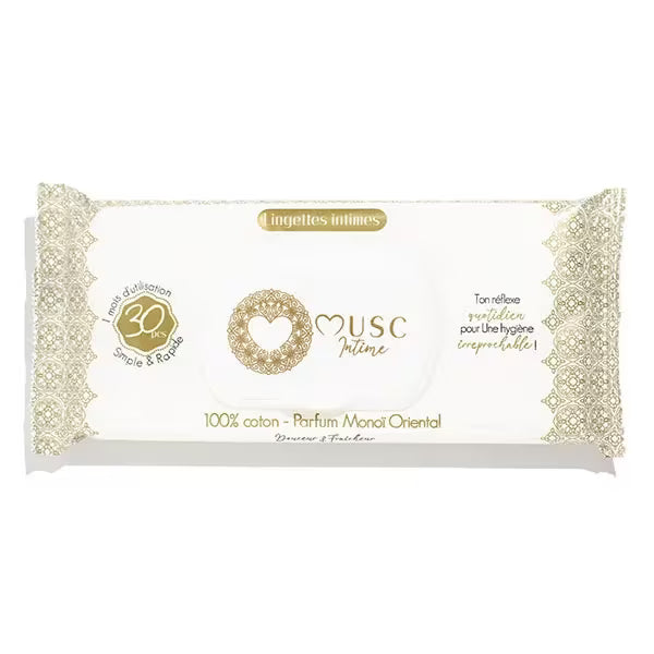 MUSC INTIME- Monoi oriental - 30 lingettes