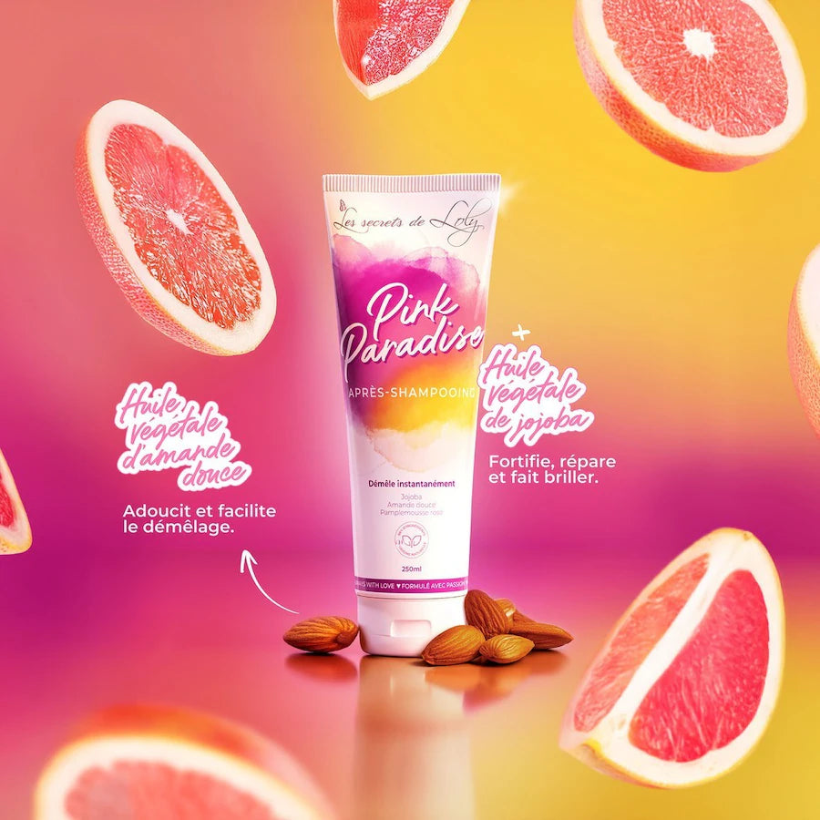 LES SECRETS DE LOLY Après-Shampooing Pink Paradise 250 ml
