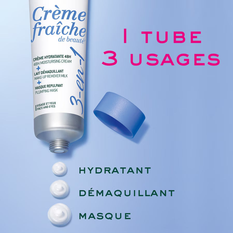 NUXE Crème fraîche de beauté® 3-en-1 / 100Ml