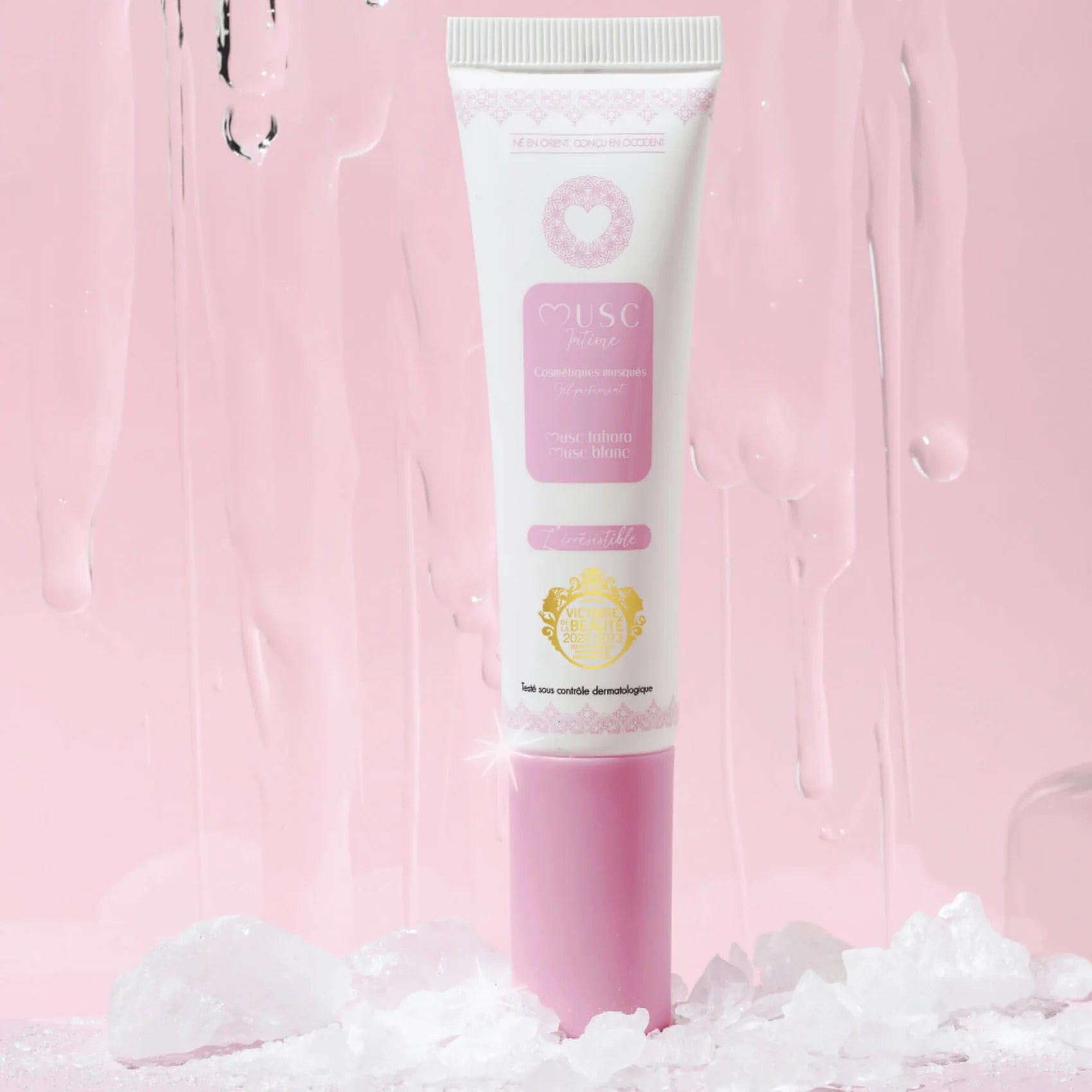 MUSC INTIME  Gel parfumant l'irrésistible au Musc Blanc (30ml)