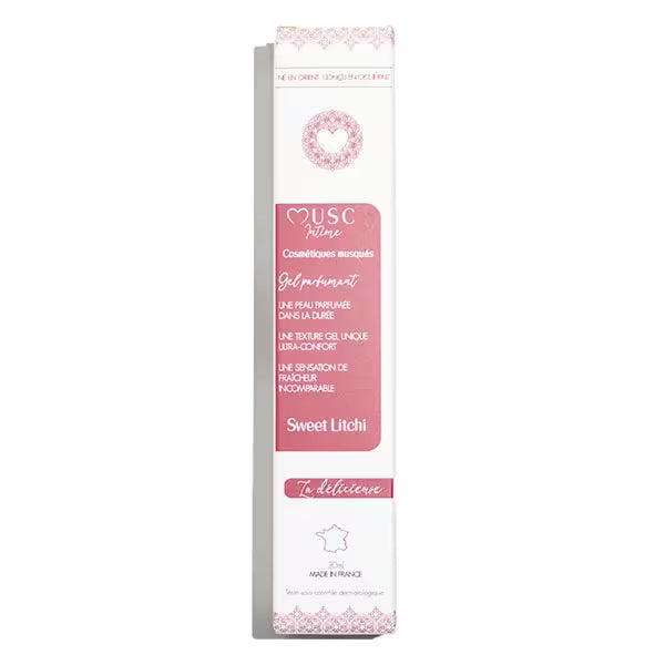 MUSC INTIME  Gel parfumant sweet Litchi  (30ml)