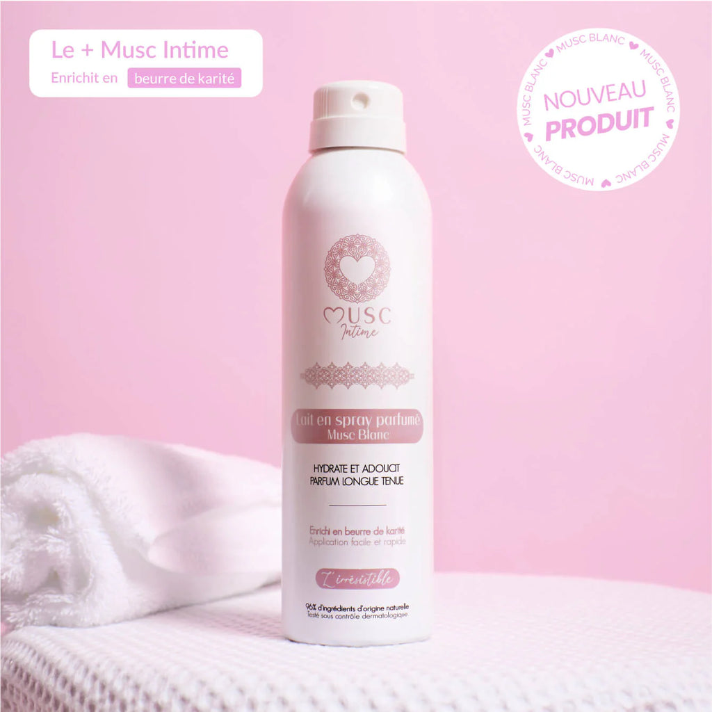 MUSC INTIME lait en spray Musc Blanc 200ml