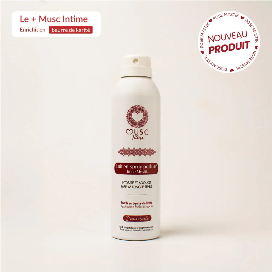 MUSC INTIME lait en spray rose mystik 200ml