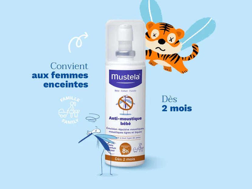MUSTELA Anti-moustique bébé 100 ml