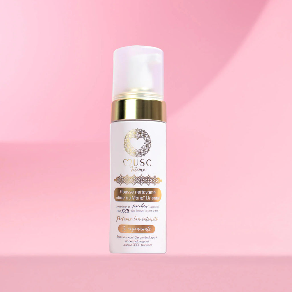 MUSC INTIME  Mousse Nettoyante Intime - Monoi Oriental 150 Ml