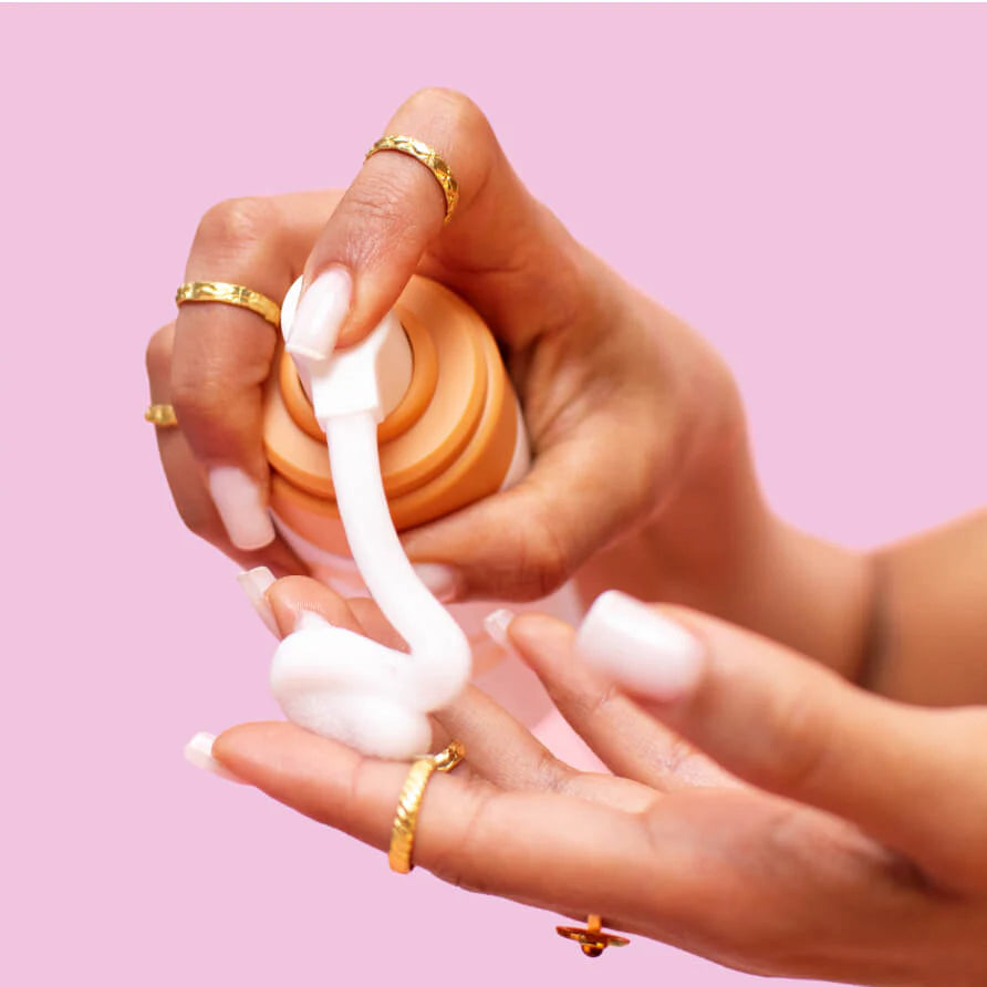 MUSC INTIME  Mousse Nettoyante Intime - Amber Flower - La Précieuse (150ml)