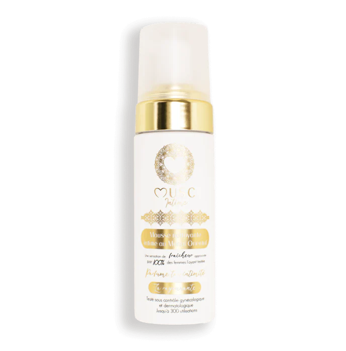 MUSC INTIME  Mousse Nettoyante Intime - Monoi Oriental 150 Ml