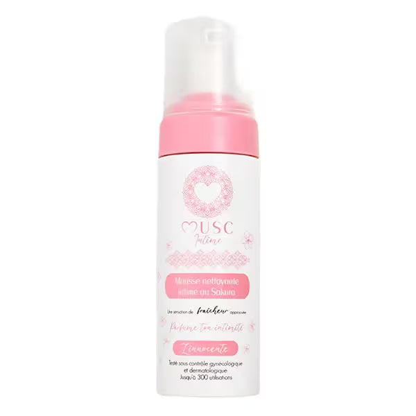 MUSC INTIME Fleur de Sakura - L'innocente Mousse nettoyante intime 150ml