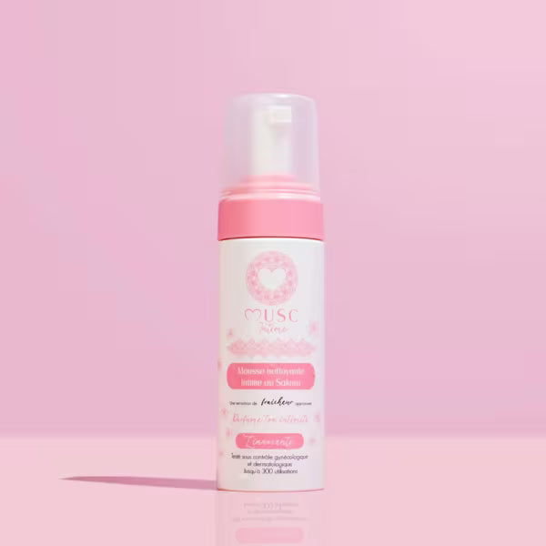 MUSC INTIME Fleur de Sakura - L'innocente Mousse nettoyante intime 150ml