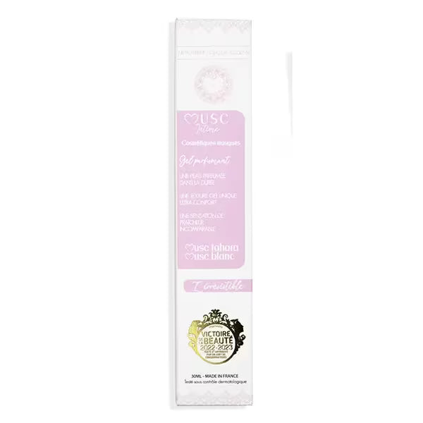 MUSC INTIME  Gel parfumant l'irrésistible au Musc Blanc (30ml)