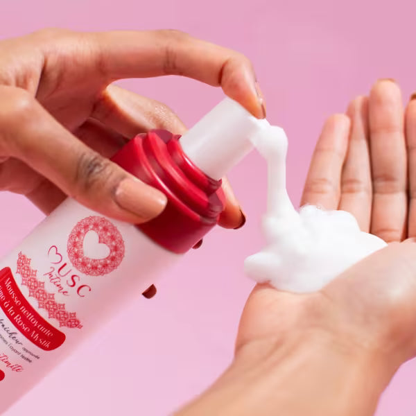 MUSC INTIME Rose Mystik - l’Envoûtante Mousse nettoyante intime 150ml