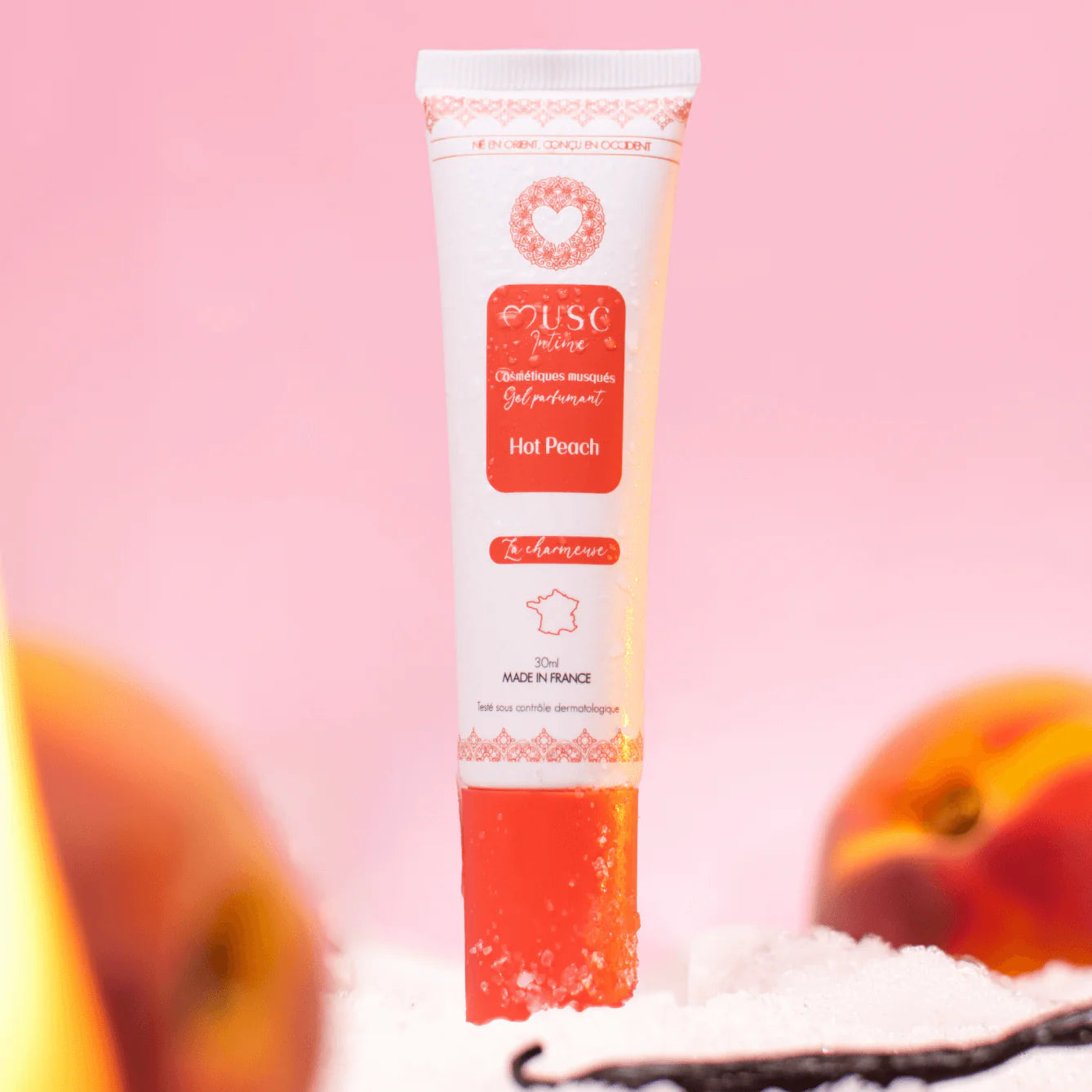 MUSC INTIME  Gel Parfumant - La charmeuse à la Hot Peach (30ml)