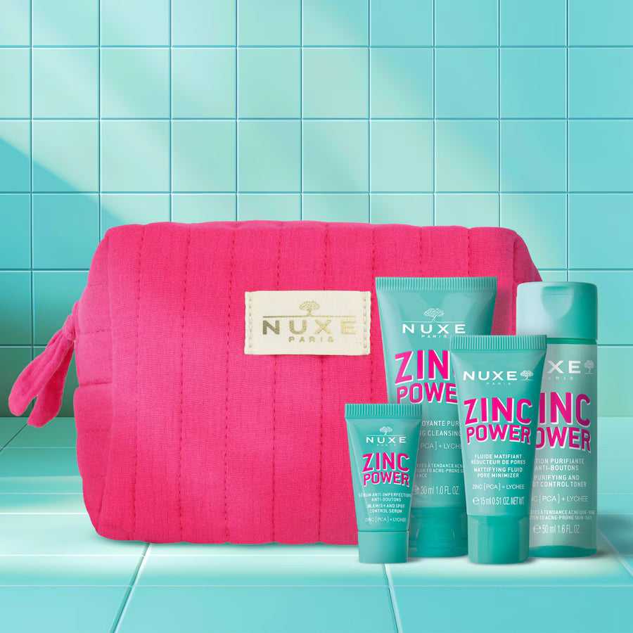 NUXE  TROUSSE ZINC POWER Ma Routine Anti-boutons