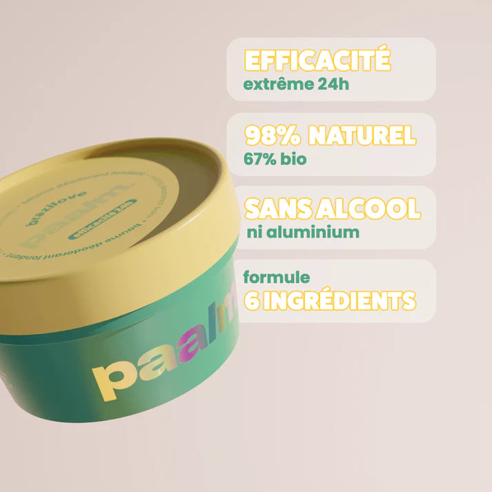 PAALM baume déodorant senteur brazilove 50 Ml