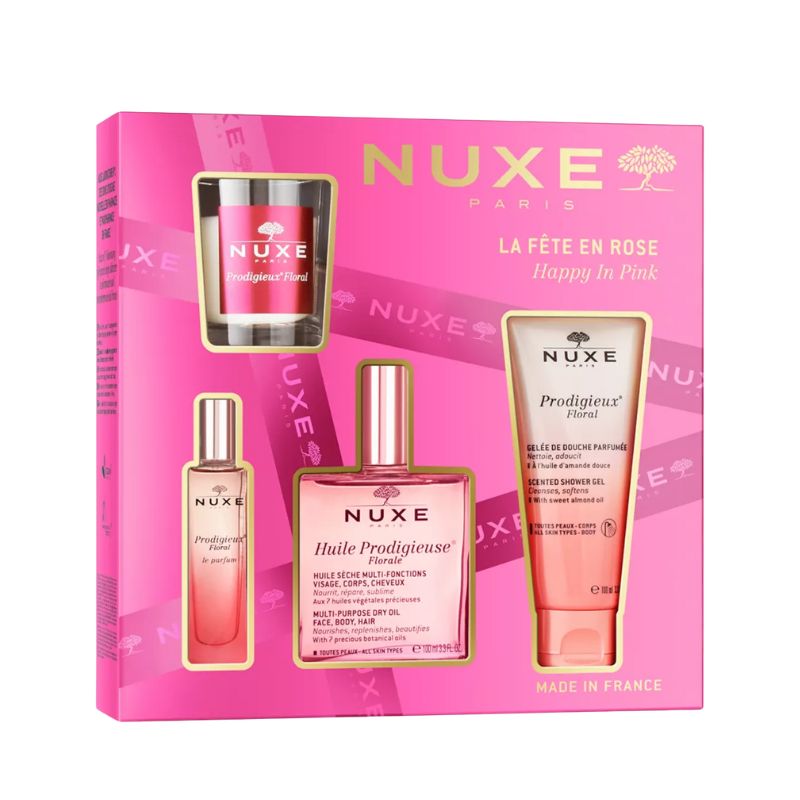 NUXE Coffret Noël La Fête en Rose