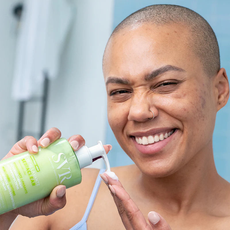 SVR  SEBIACLEAR | Peaux à tendance acnéique Crème lavante 400 Ml