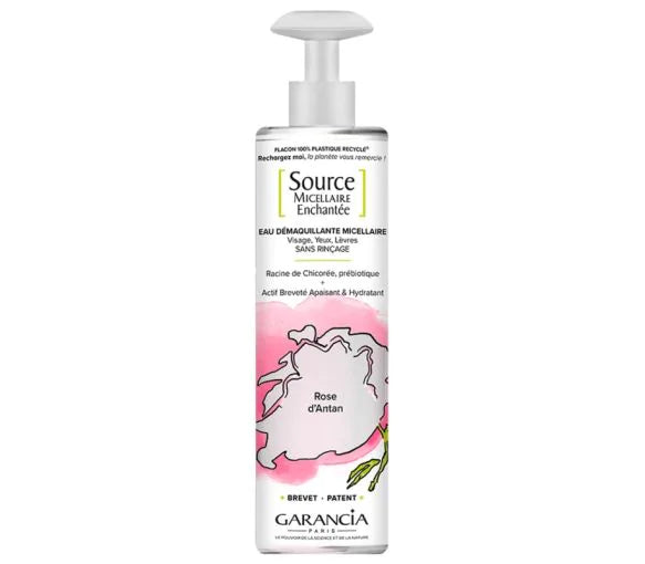 GARANCIA Source micellaire enchantée Eau démaquillante Fleur d'Oranger - flacon pompe de 400ml