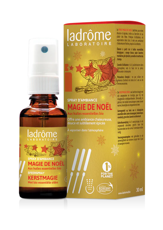 LADROME Magie de Noël - Spray d'ambiance bio 30 Ml