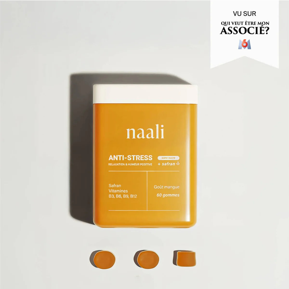 NAALI Gummies Anti-Stress au Safran