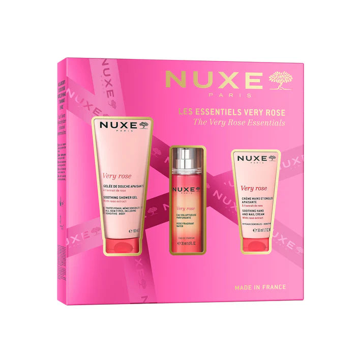 NUXE Coffret Noël Les Essentiels Very Rose